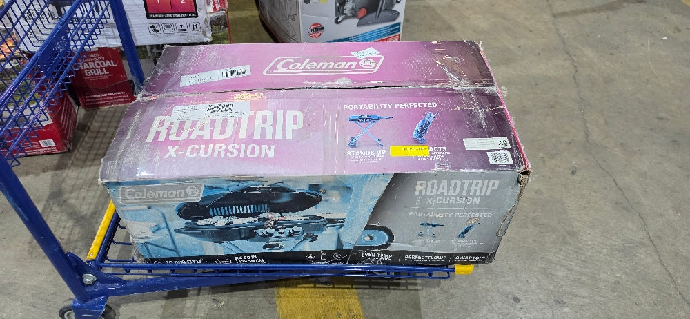 COLEMAN ROADTRIP X-CURSION 2-BURNER GRILL BLUE