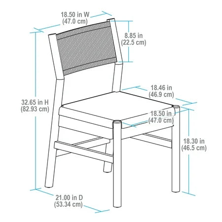 NEW Better Homes & Gardens Lillian Fluted Dining Chairs 2 Pack, Pine and Cream