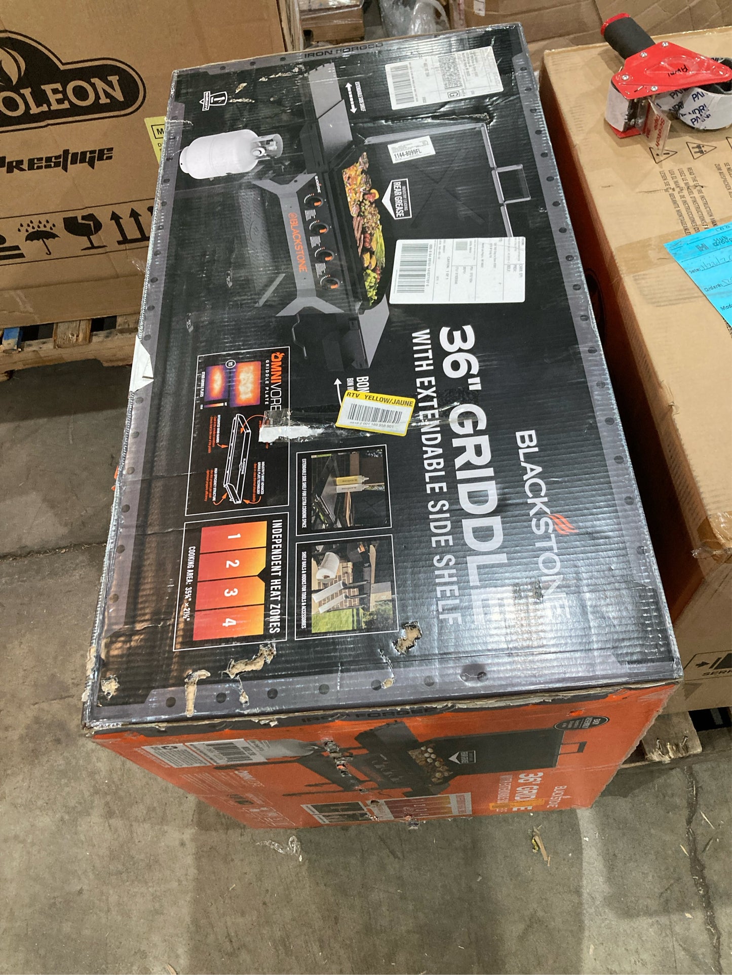 Blackstone Iron Forged 4 Burner LP Griddle