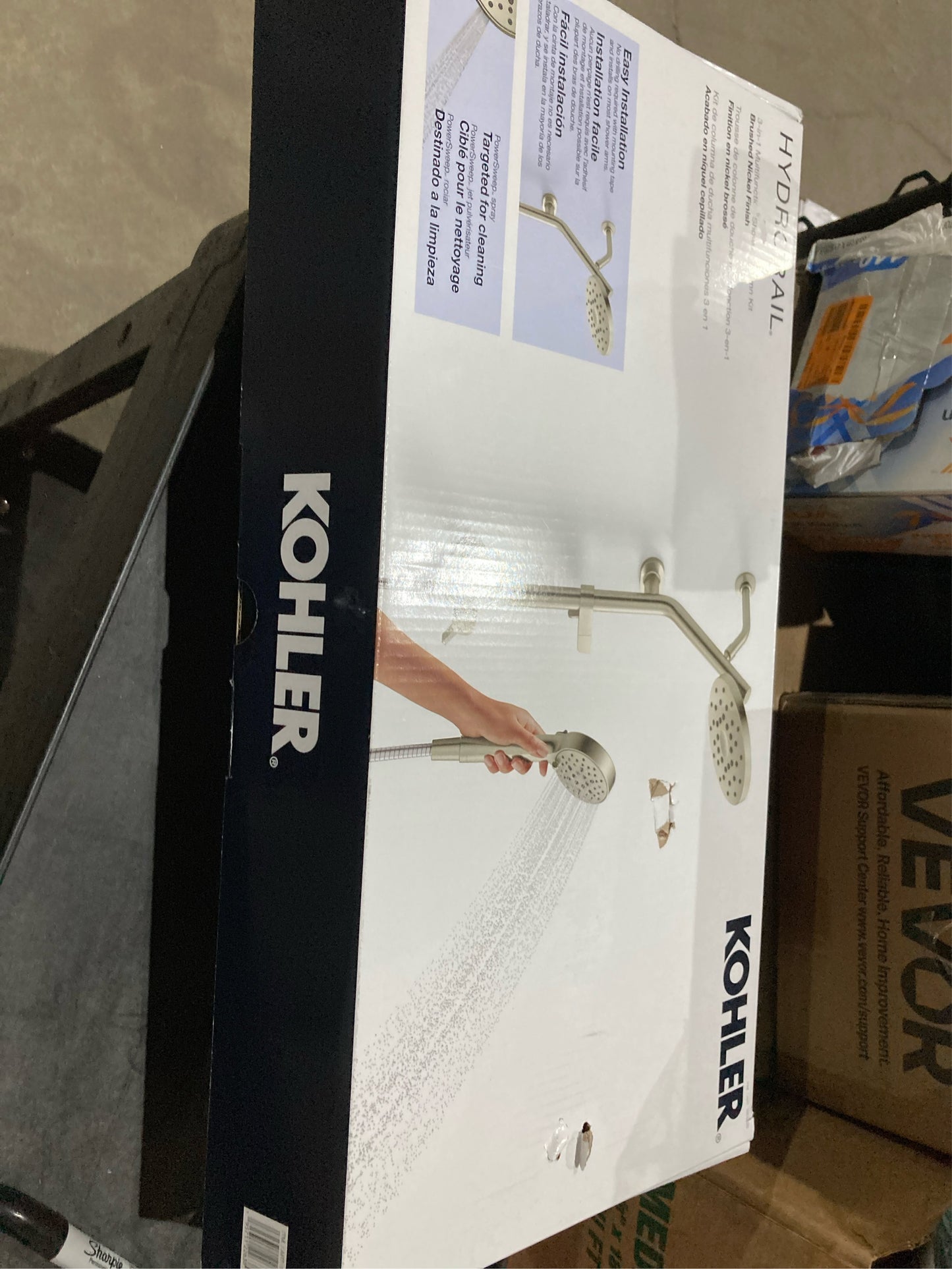 Kohler HydroRail 3-in-1 Showerhead Kit