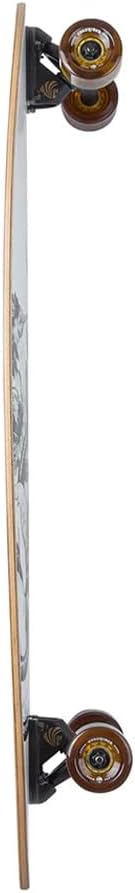 Arbor Bamboo Fish 37 Complete Longboard - Perfect for Cruising and Carving - Includes ABEC 7 Bearings, Spacers, Paris Risers, and Recycled Glass Re-Grit