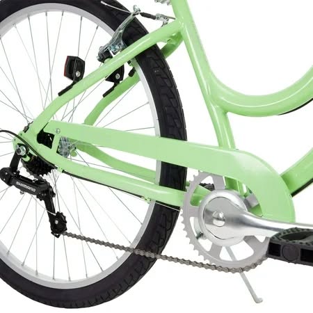 Huffy 27.5 in. Parkside Women's Comfort Bike with Perfect Fit Frame, Ages 13+ Years, Mint