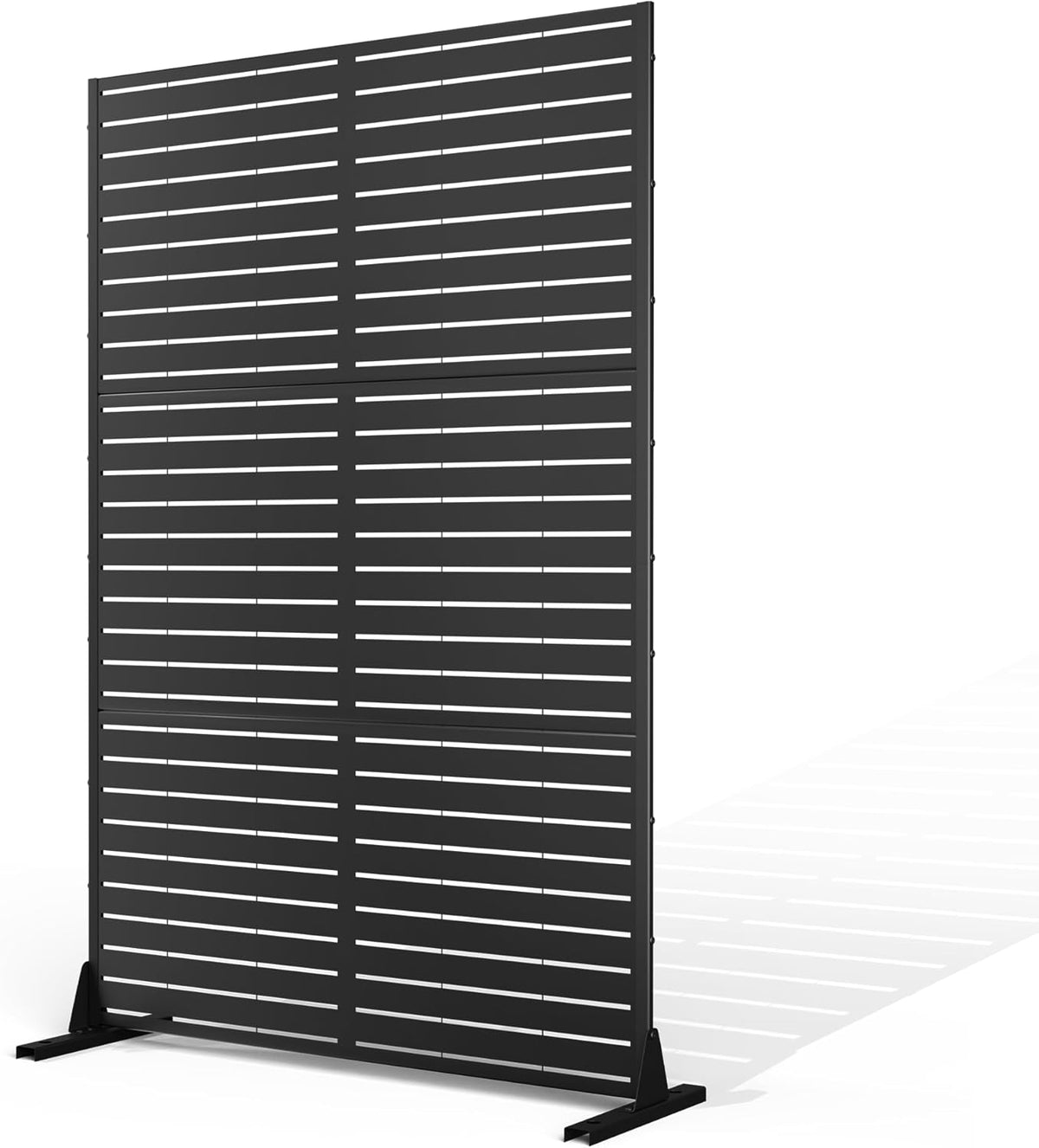 Metal Privacy Screen, 72''H×47''W Fence Panel