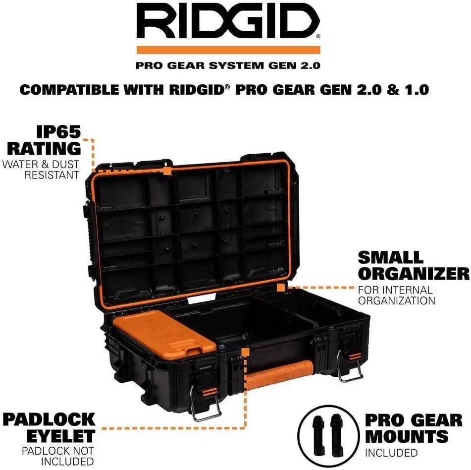 Pacroban 2.0 Pro 22 in. Gear System Toolbox