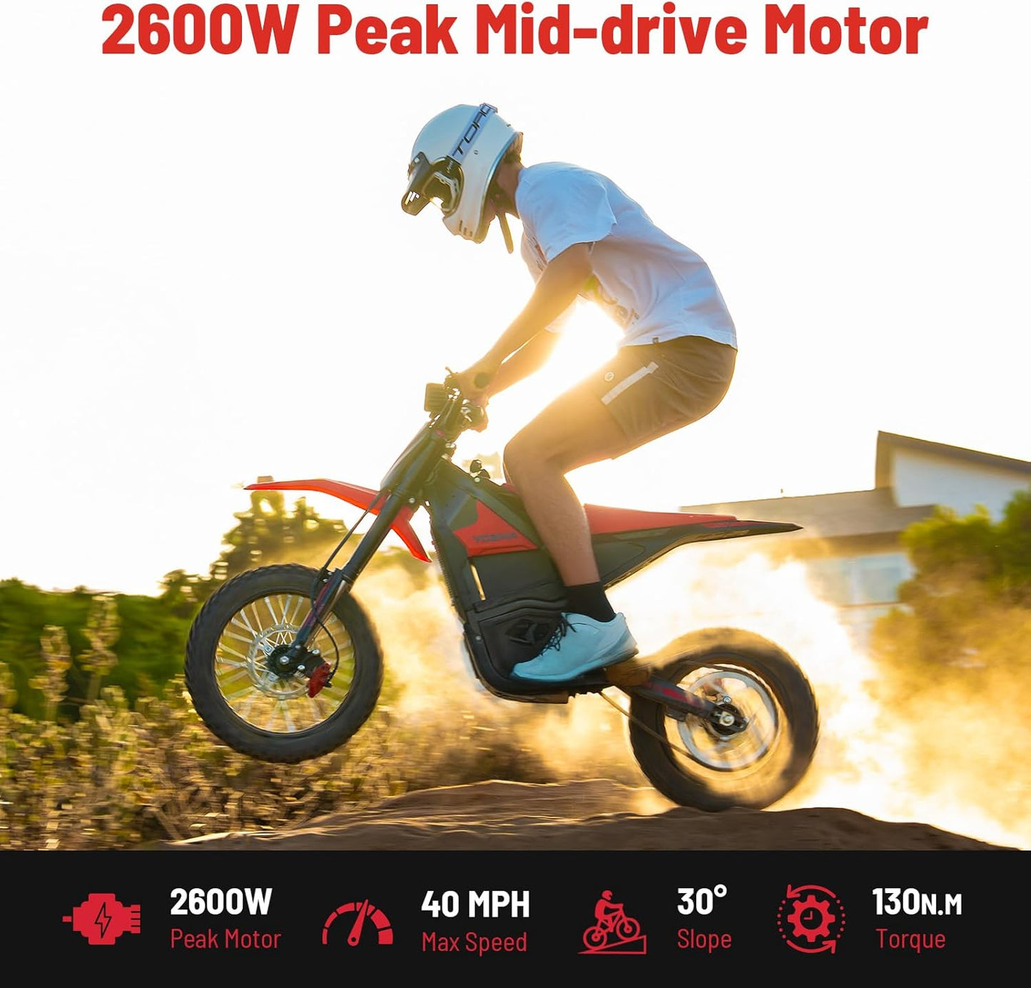 Yozma IN10 Off-Road Electric Dirt Bike 2600W