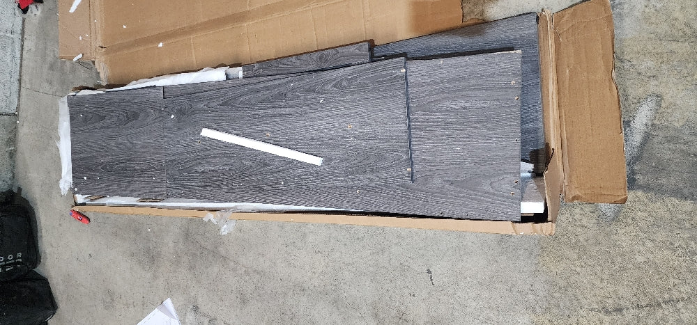 Farmhouse TV Stand w/ 36” Fireplace