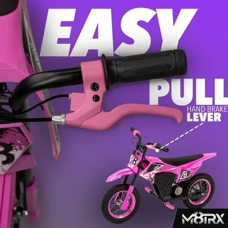 M8TRX Pink 12V Mini Electric Child Bike