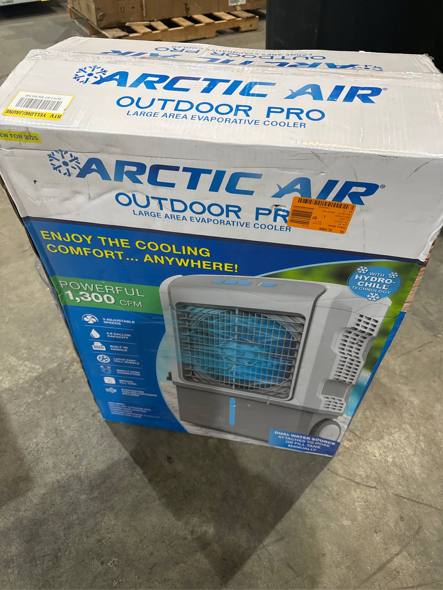 1300 CFM Portable 3-Speed Outdoor Cooler