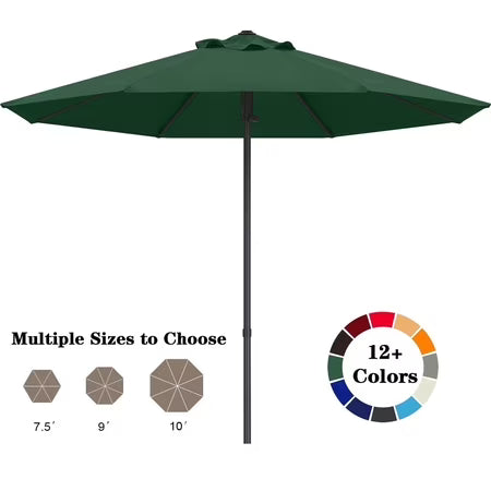 ABCCANOPY 9ft Outdoor Market Umbrella NO BASE