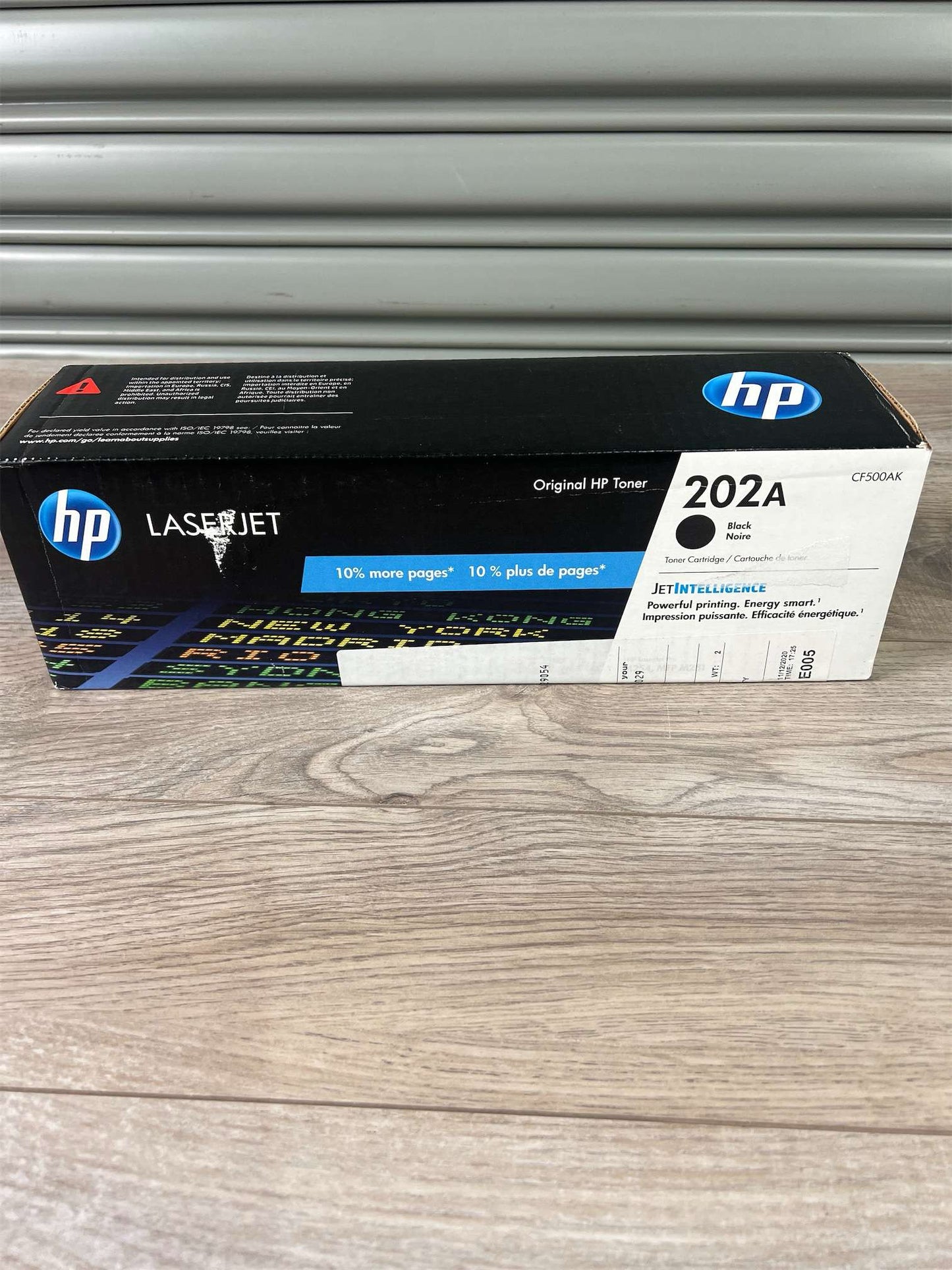 HP 202A (CF500AK) Black Original Toner Cartridge