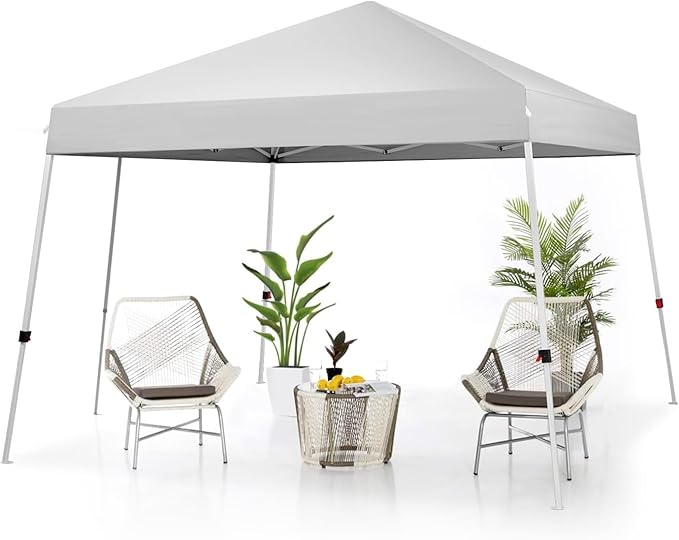 8x8 Canopy Tent, Unique One Push Pop Up Canopy with Cover Bag