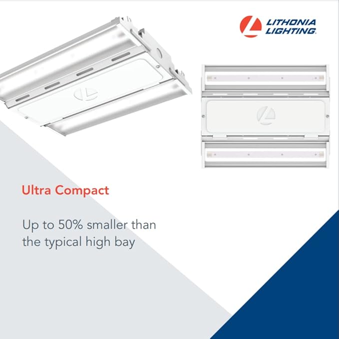 Lithonia Lighting CPHB Compact PRO LED High Bay Light, 30000 Lumens, 5000K Daylight Light
