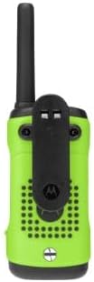 Motorola Solutions Talkabout T600 H2O Rechargeable Two-Way Radios, 2 Pack, - Green/Black