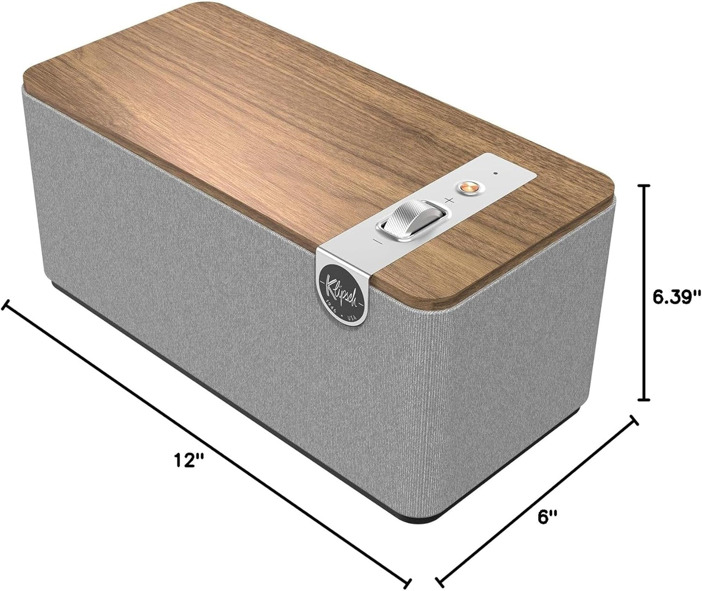 Klipsch The One Plus Premium Bluetooth Speaker System with Two 2.25” Full Range Drivers