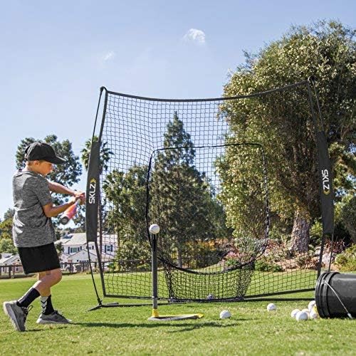 SKLZ Portable Baseball & Softball Hitting Net - Train Anywhere, Anytime | Durable & Easy Setup Skill Levels