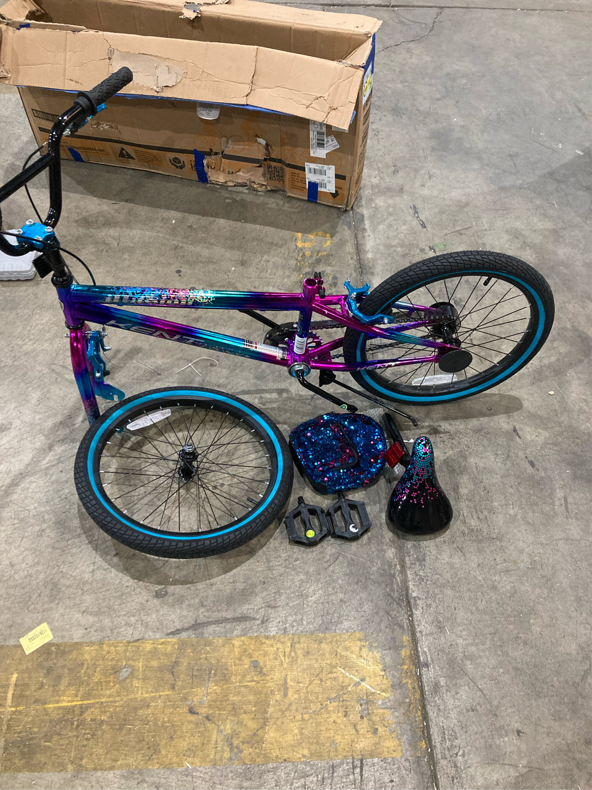 Kent Illusion Child Bike 20" Wheels Blue/Purple