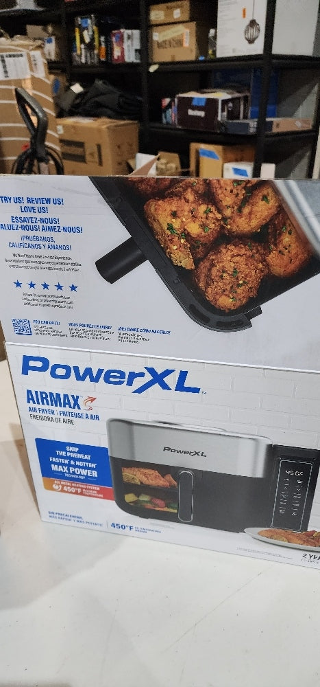 PowerXL™ 6.3Qt AIRMAX™ Air Fryer with 4 Pre-sets