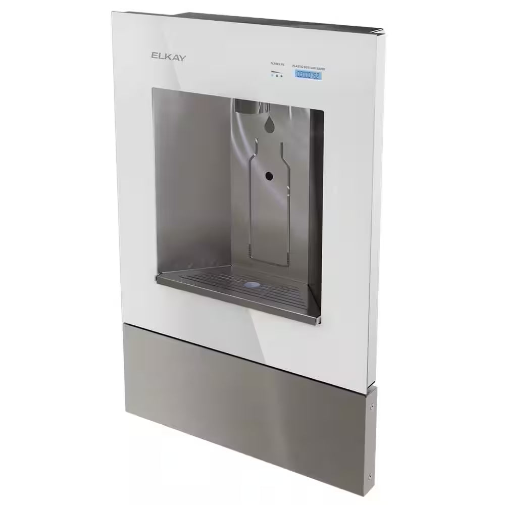 ezH2O Liv Built-in Aspen White Drinking Fountain, Water Dispenser, Non-Refrigerated