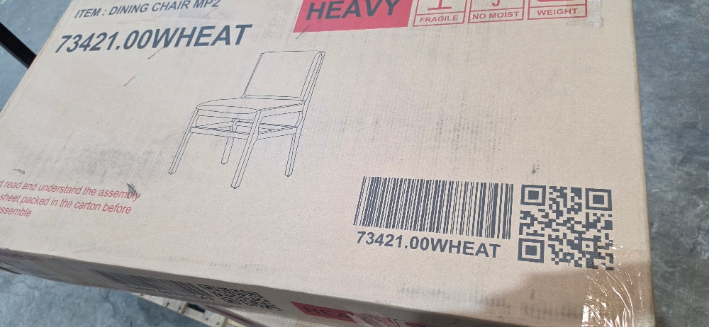Juan Modern Wheat Upholstered Dining Chair (5)