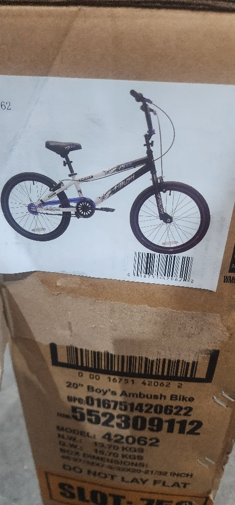 Kent Bicycles 20" Boy's Ambush BMX Bike
