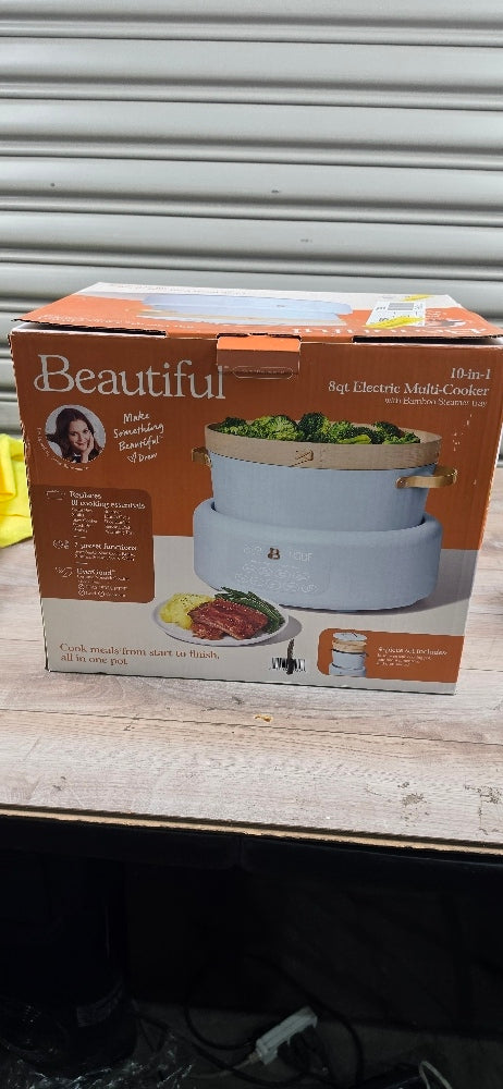 Drew Barrymore 10-in-1 8 Qt Multi-Cooker, Ceramic