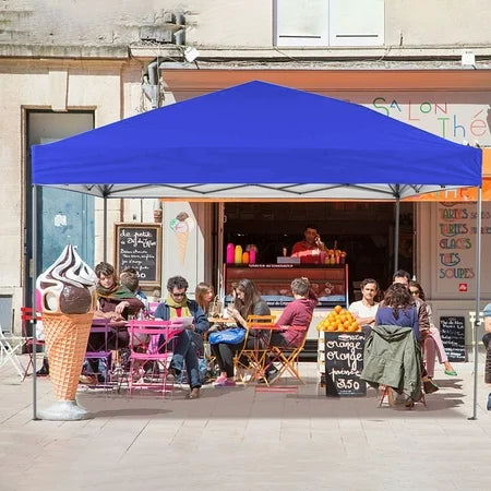 GVDV 10x10 ft Easy Pop up Canopy Tent