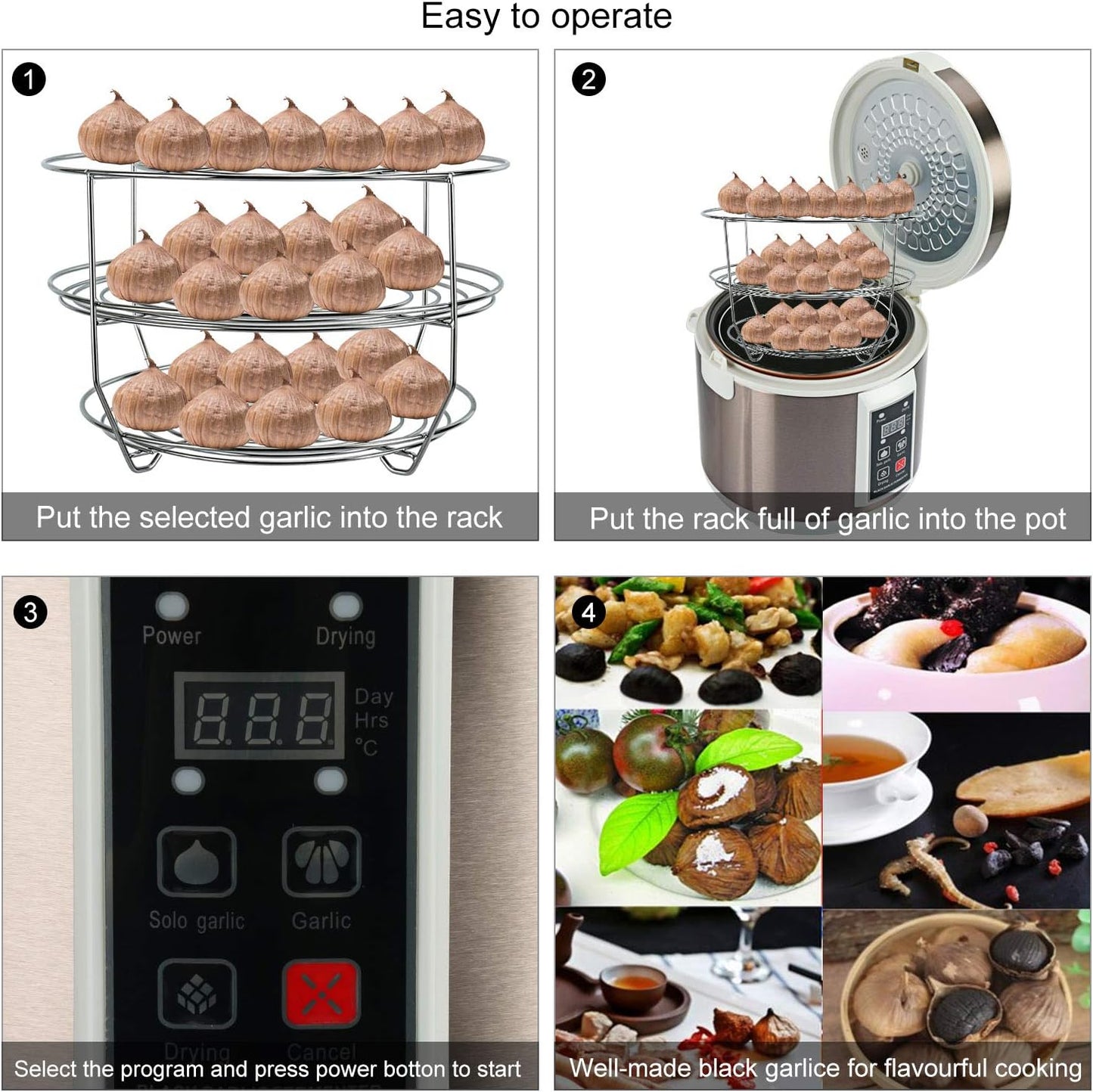 5L Black Garlic Fermenter Full Automatic