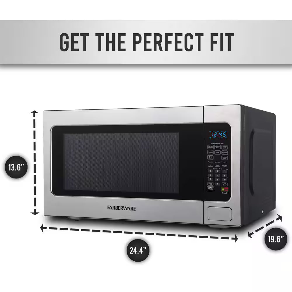 2.2 cu. ft. 1200W Countertop Microwave Oven