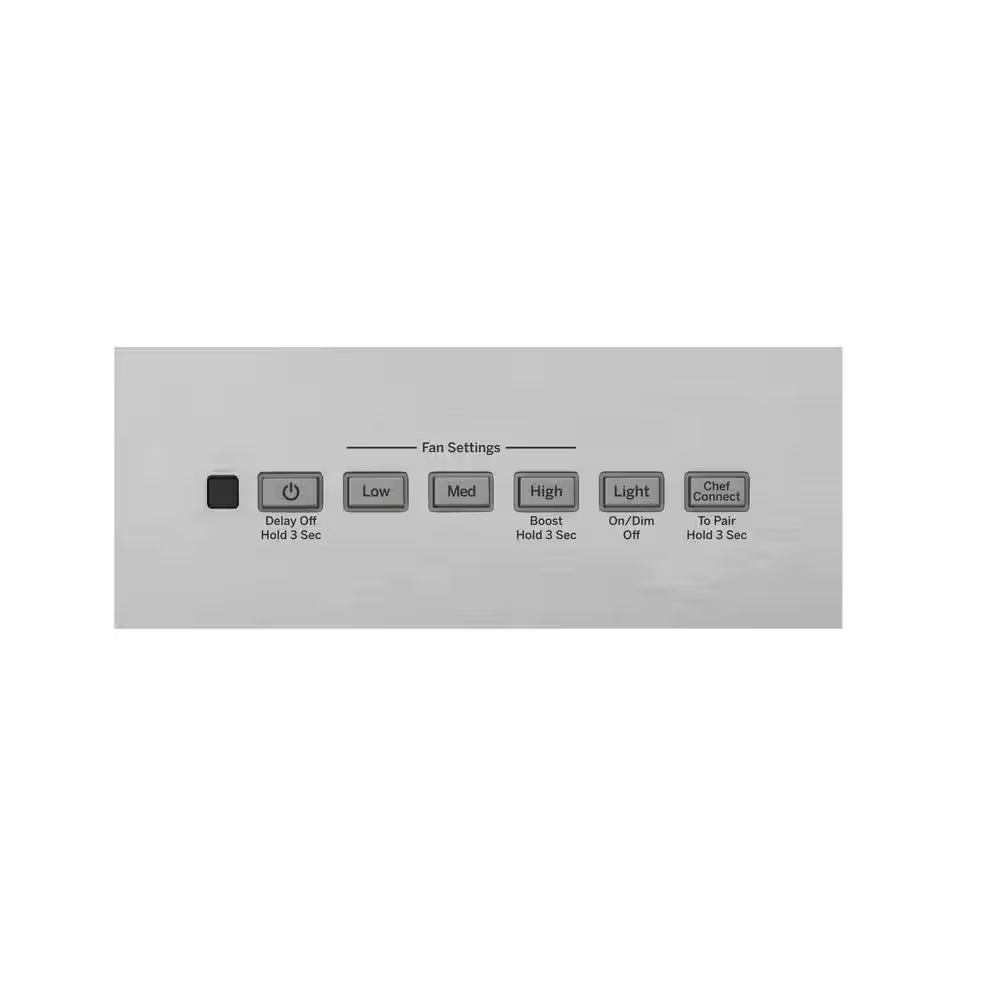 GE Profile 30 in. Wall Mount Range Hood with LED Light in Stainless Steel
