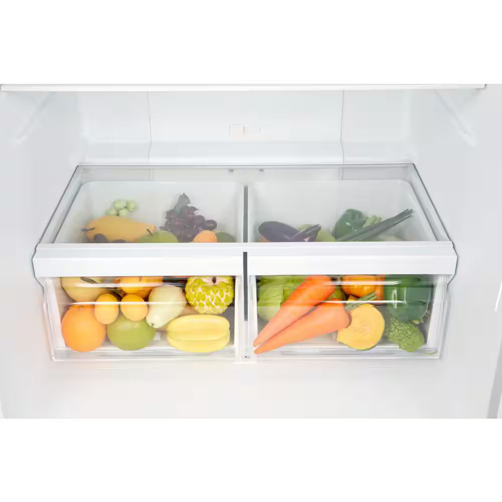 Vissani 18.7 cu. ft. Bottom Freezer Refrigerator in Stainless Steel