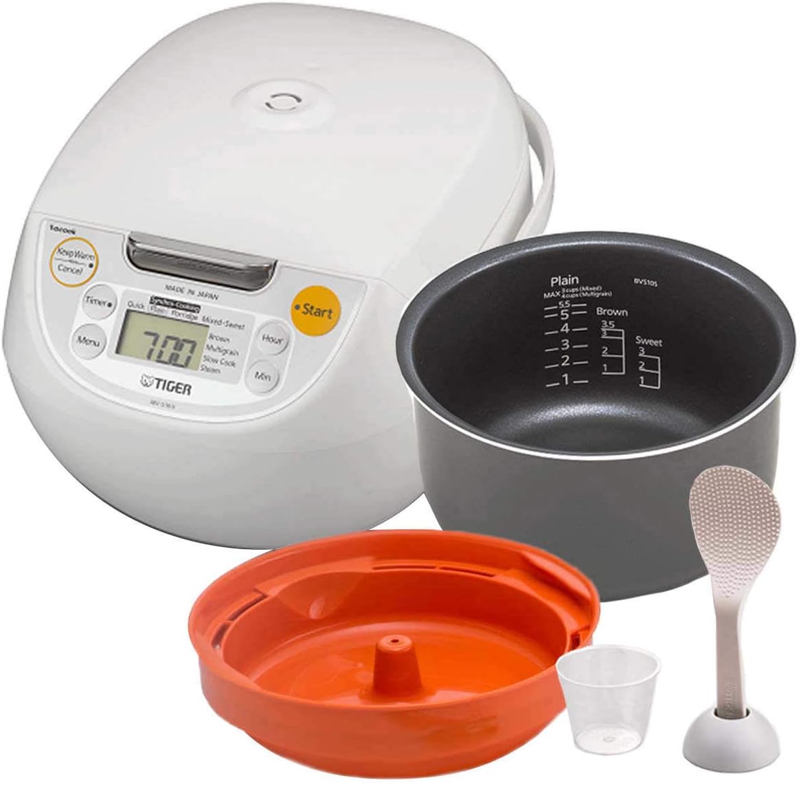 Tiger 5.5-Cup Micom Rice Cooker & Warmer & Steamer