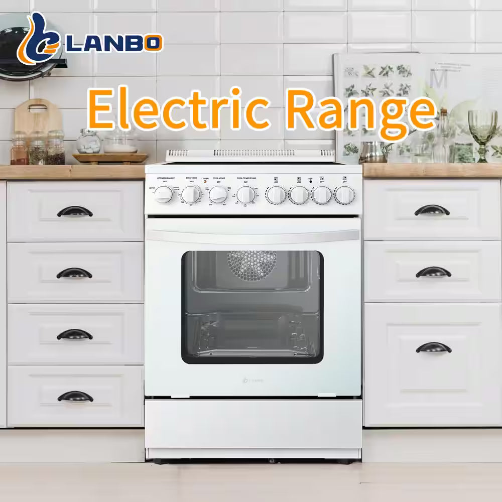 24 in. Electric Range with Convection & Timer