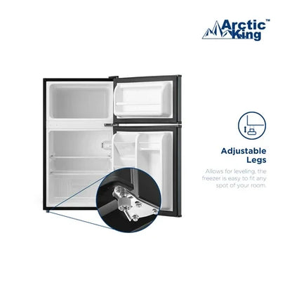 Arctic King 3.2 Cu ft 2-Door Mini Fridge E-Star