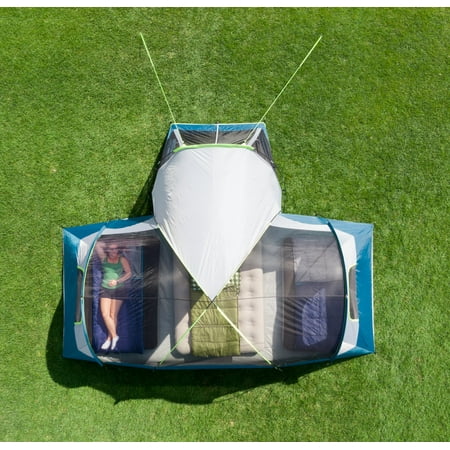 NEW Ozark Trail 10-Person Modified Dome Tent with Screen Porch Carry Weight: 25.6 lbs.