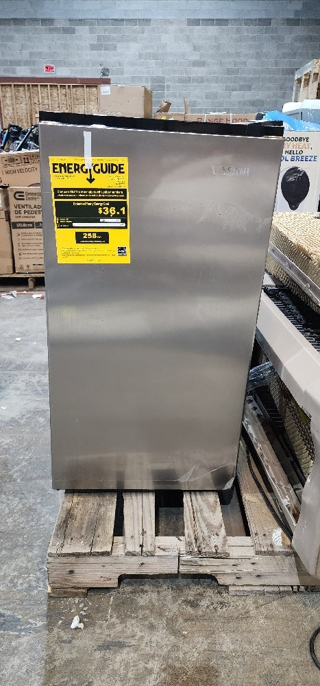 3.2 cu. ft. Mini Fridge Stainless Steel