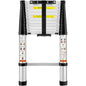 VEVOR 12.5FT Telescoping Ladder, 375lbs, Aluminum