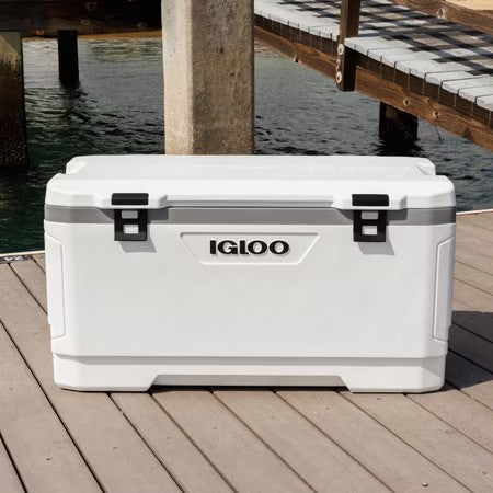 Igloo 150 QT Marine Ice Chest Cooler, White