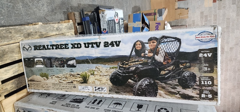 Realtree-XD 24V UTV Ride-On with Remote