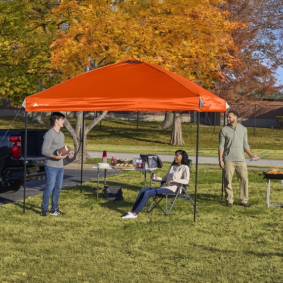 Ozark Trail 10x10 Pop-Up Canopy Tent Burnt Orange