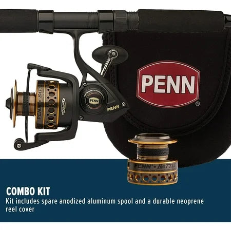 PENN 7' Battle Spinning Rod & Reel Combo 5000