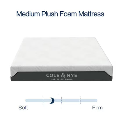 Cole & Rye Spirit 12" Plush Gel Hybrid Queen