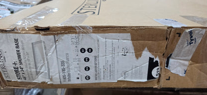 STORE+ 48x34 in. Single-Threshold Shower Base