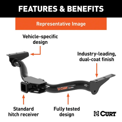CURT 14022 Class IV 2 In. Receiver Hitch