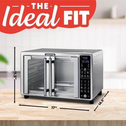 Gourmia French Door Toaster Oven Air Fryer 24L
