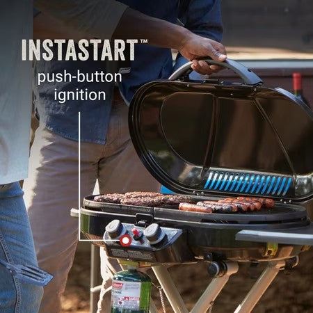 COLEMAN ROADTRIP X-CURSION 2-BURNER GRILL BLUE