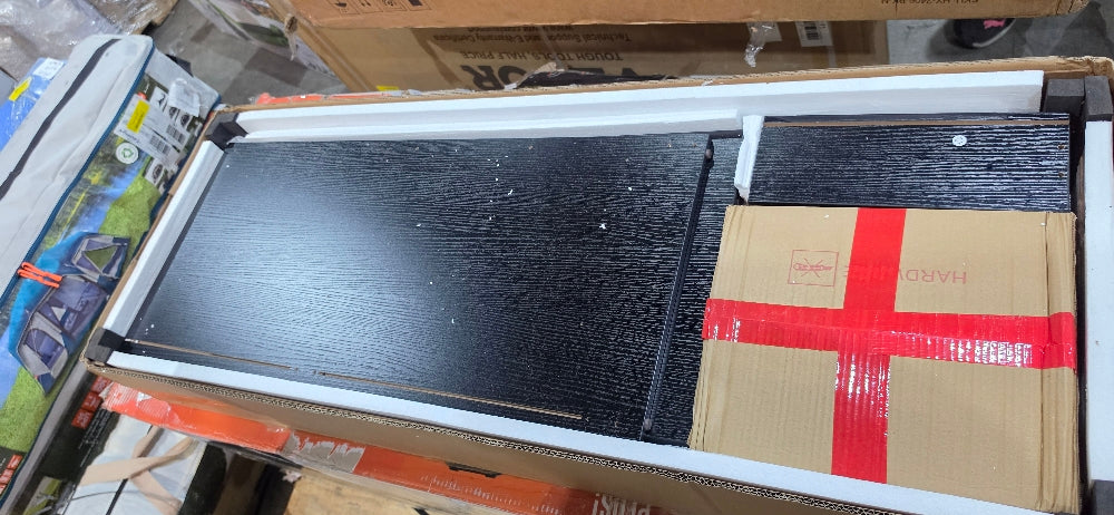 HOMMOO BLACK 8-DRAWER DRESSER