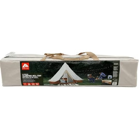 OZARK TRAIL 15X15 8-PERSON GLAMPING BELL TENT