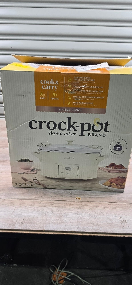 CROCK-POT DESIGN SERIES 7-QT SLOW COOKER