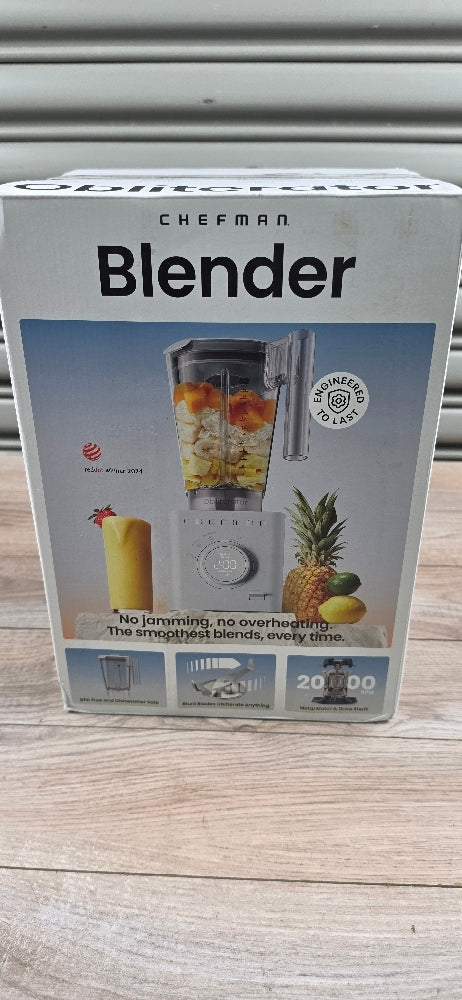 CHEFMAN ICE-CRUSHING BLENDER WHITE