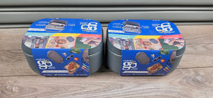 2-PACK CROCK-POT GO 31OZ ELECTRIC LUNCH BOX